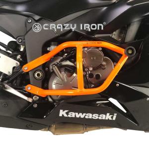 カワサキ ZX-6R 2003-2004 クラッシュバー エンジンガード スタント