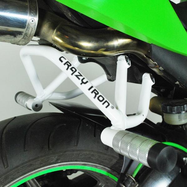 カワサキ ZX-6R 05-06 リア スタントケージ ガード CRAZY IRON [輸入代行/メ...