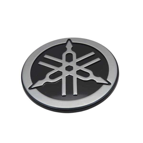 【ヤマハ純正】 YAMAHA 立体ロゴエンブレム バッジ 音叉マーク ステッカー プラスチックコーテ...