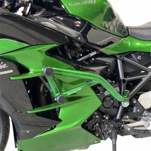 エンジンガード NINJA ニンジャ H2 H2R H2 SX SE クラッシュバー カワサキ engine guard CRAZY IRON [輸入代行/メーカー直送]