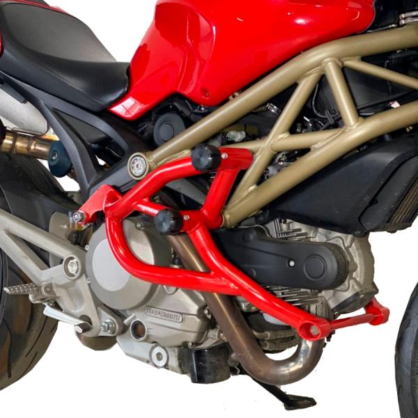 DUCATI MONSTER 696 796 エンジンガード クラッシュバー スタントケージ ドゥカ...