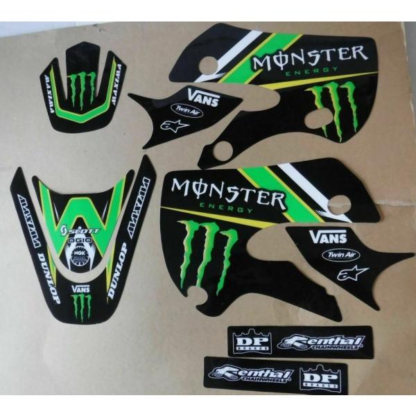 KX65 全年式 KLX110 2002-2009 グラフィック デカール ステッカー カワサキ T...