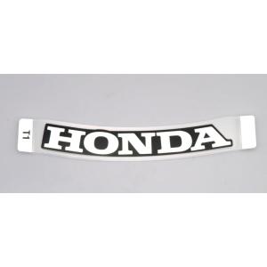 【ホンダ純正】HONDA ロゴ ステッカー 湾曲対応 80mm 黒ベース デカール エンブレム ST...