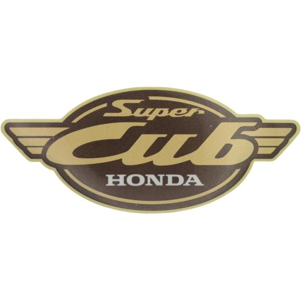 【ホンダ純正】 スーパーカブ エンブレム ステッカー クラシックウイングデザイン Super Cub...