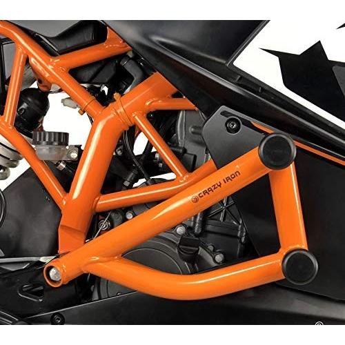 KTM RC125 RC200 2014-2016 エンジンガード クラッシュバー スライダー CR...