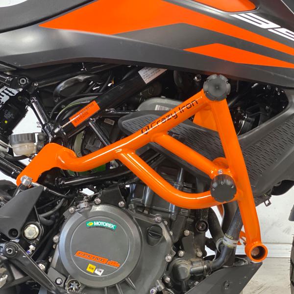 KTM 250 390 ADVENTURE アドベンチャー クラッシュバー エンジンガード スライダ...