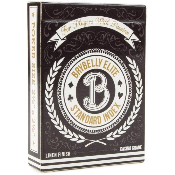 アメリカのカジノ用品メーカーBrybelly ELITE 公式 ワイドサイズ ポーカートランプ ブラ...