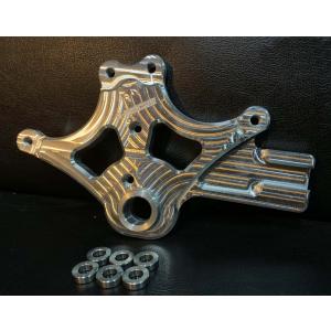 カワサキ ZX-6R 05-06 リア スタントケージ ガード CRAZY IRON [輸入