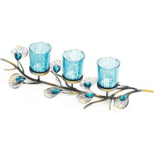 ブラック メタル製 アンティーク 壁掛けキャンドルホルダー 2個セット