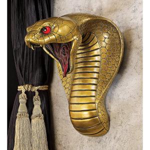 古代エジプト コブラ神 壁彫刻 彫像/ 壁装飾インテリア 古代エジプト コブラ神 壁彫刻 彫像/ 壁装飾インテリア