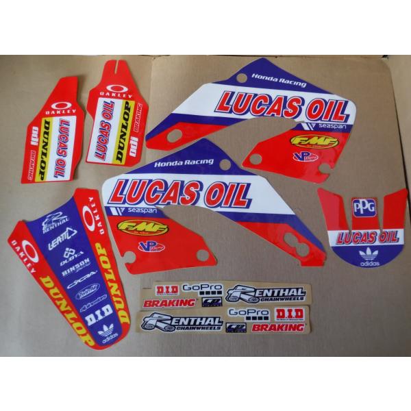 ホンダ CR125 125R CR250 250R 2000-2001 グラフィック ステッカー デ...