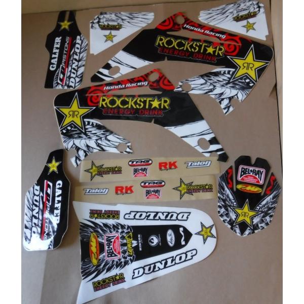 ホンダ CR125 125R CR250 250R 2000-2001 グラフィック ステッカー デ...