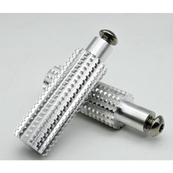 カワサキ ZX-6R ZX6R 2003-2004 アルミ削り出し フットレスト ペグ スタント エ...