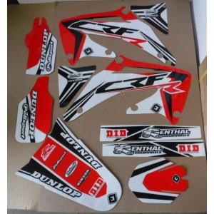 ホンダ CRF450R 2002-2004 グラフィック ステッカー デカール FLU DESIGNS PTS3｜bezipang