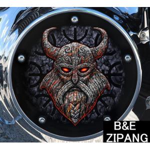 ハーレーダビッドソン カスタム タイミングカバー スカルクロウ USA製