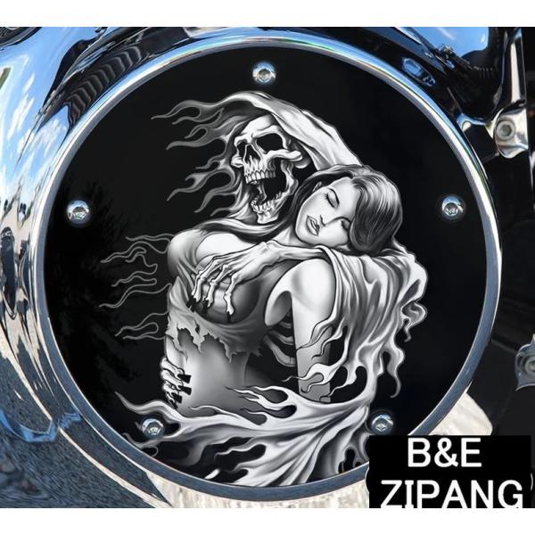 ハーレーダビッドソン ダービーカバー リーパー&amp;ウーマン ツーリング/トライク ダイナ ミルウォーキ...