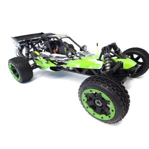 1/5スケール Baja 30.5cc グリーン 2ストローク ガソリン バギー RC ラジコン