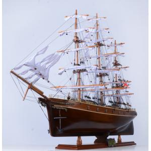 帆船模型 完成品 木製 Cutty Sark カティーサーク ブラックウッド イギリス軍船 モデルシップ 34インチ 全長 86cm T016-2｜bezipang