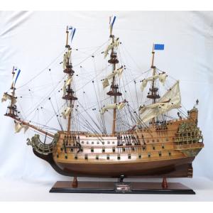 ジャンク品 HMS ビクトリー HMS Victory 帆船模型 木製 匿名配送 帆船