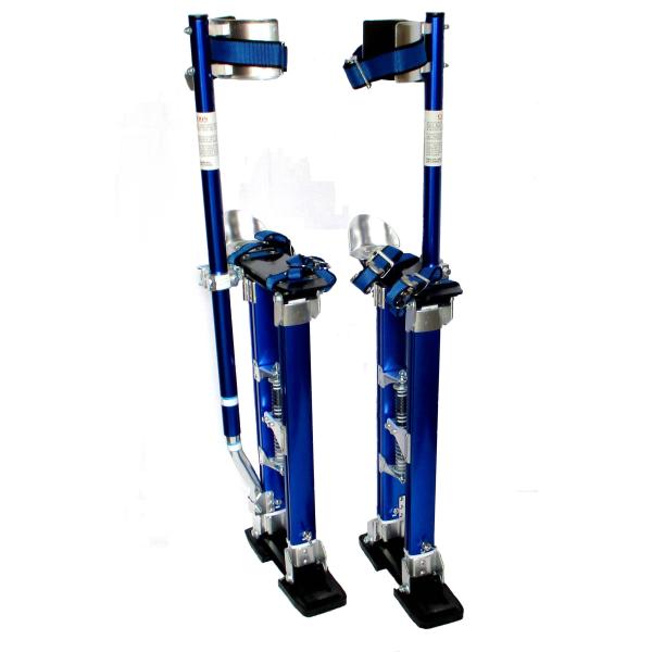 竹馬 ミドルサイズ 21〜35インチ 54〜89cm アルミニウム Drywall Stilts ブ...