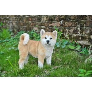 ポリレジン製 ガーデン彫像 動物 犬 座っているフレンチブルドッグ 成