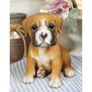 アウトレット ロットワイラー 子犬 置物 オブジェ 犬 ガーデン