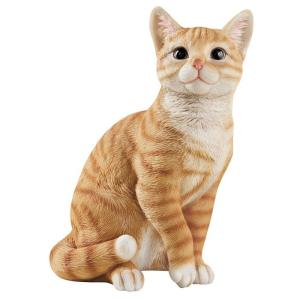 ガーデン雑貨 ネコの置物 座っている猫の商品一覧 通販 Yahoo ショッピング
