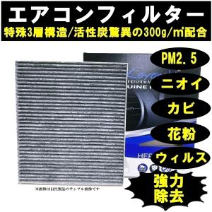 車用エアコンフィルター パレット MK21S 活性炭入/消臭脱臭花粉症/カビ/ほこり/タバコの臭い 対策/PM2.5対応 スズキ ▲