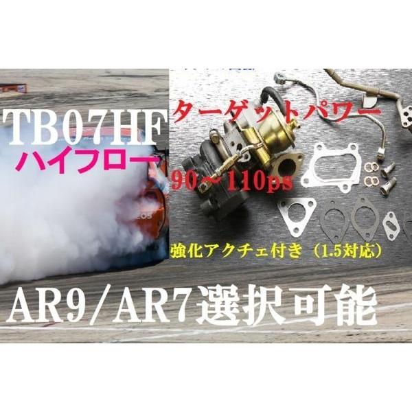 決算セール HT07-4Aクラス AR7or9 ハイフロー ターボ タービン 強化調整式アクチェータ...