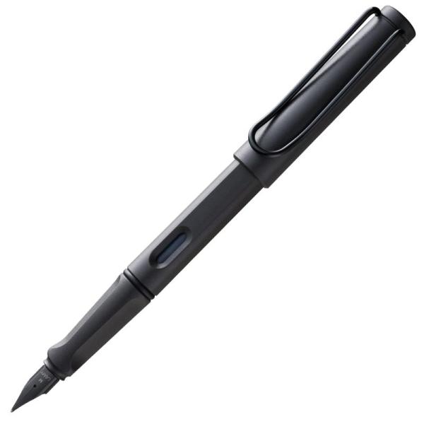 LAMY/ラミーsafari サファリ 万年筆 チャコールブラック L17-LH ペン先LH（左利き...