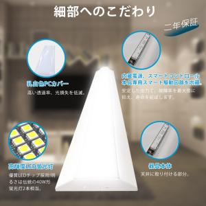 LEDベースライト 逆富士 50W 10000...の詳細画像2