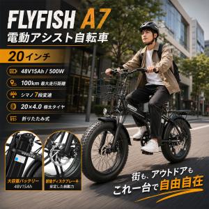 2026モデル 電動自転車 折りたたみ 電動アシスト自転車 20インチ 7段変速 2WAYモード 大容量バッテリー ライト付き 耐震性 自転車 軽量 ebike 免許不要 公道可能