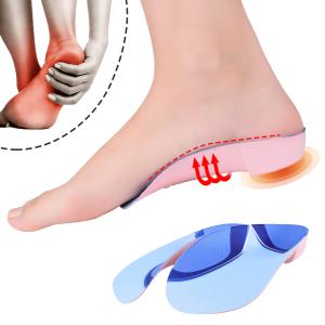 インソール,3D立体型 扁平足 アーチサポーター かかと上げ