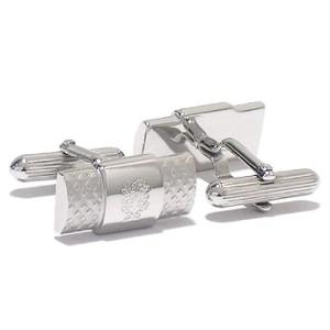 DAKS ダックス DC10052 カフス カフリンク メッキ シルバー系