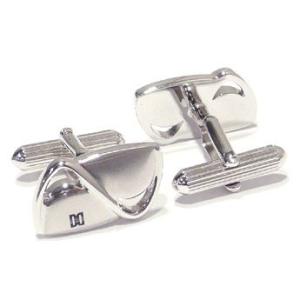 DAKS ダックス DC7015 カフス カフリンク メッキ シルバー系