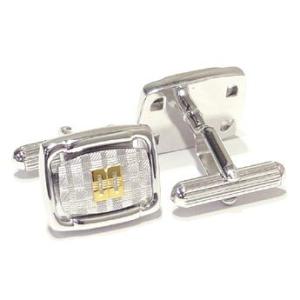 DAKS ダックス DC7016 カフス カフリンク メッキ シルバー系
