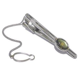 DAKS ダックス DT8026 タイバー ネクタイピン メッキ シルバー系