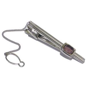 DAKS ダックス DT8029 タイバー ネクタイピン メッキ シルバー系