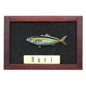 魚ピンズ ヒラメ 鮃 本七宝 ビンテージ フィッシュ ピンズ Vintage 