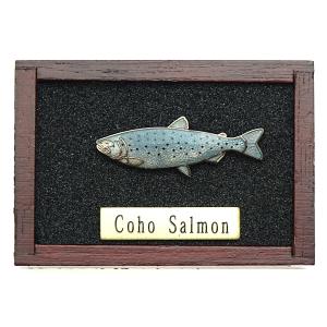 コーホーサーモン 銀鮭 ピンバッジの買取情報