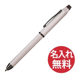 CROSS クロス NAT0090-21ST テックスリー ブラッシュトクローム ボールペン(黒+赤)×シャープペンシル0.5mm TECH3 複合ペン｜bheart