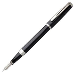 WATERMAN ウォーターマン S2223142  ペン先F(細字) エクゼプション・スリム ブラック ラッカー ST FP 万年筆 EXCEPTION｜bheart