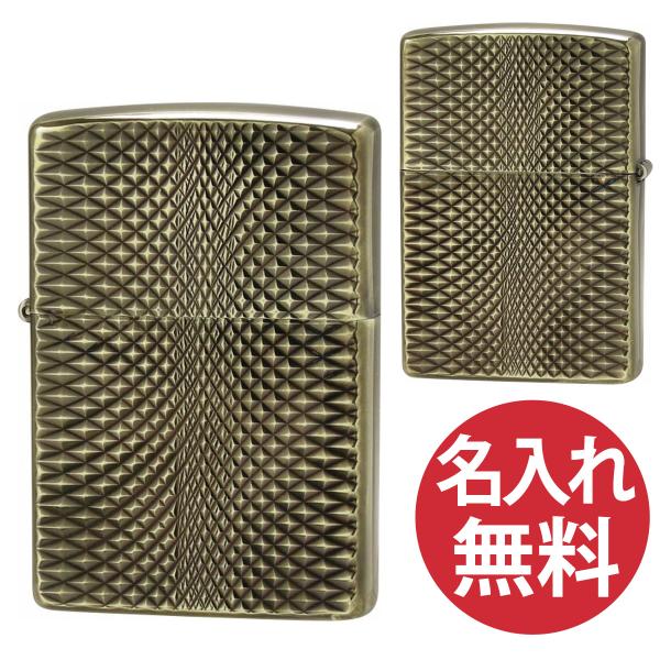 名入れ無料 zippo ジッポ ジッポー Antique style A・D/C(A) ブラス ダイ...