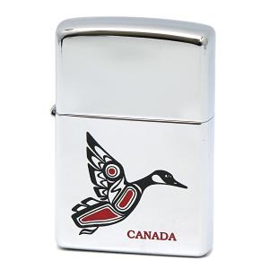 【レア希少品】zippo ジッポ ジッポー 250 NSNCG NATIVE CAN GOOSE NIAGARA FALLS, ONTARIO カナダ 【AZ】【名入れ不可商品】｜bheart