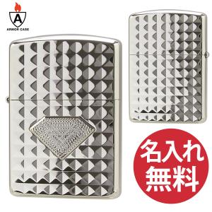 zippo ジッポ ジッポー Miracle Diamond W W ホワイトニッケル ダイヤモンド シルバー アーマーケース｜bheart