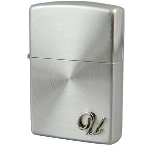 zippo ジッポー SSP-U イニシャルメタル ライター スピン zippoレギュラー｜bheart