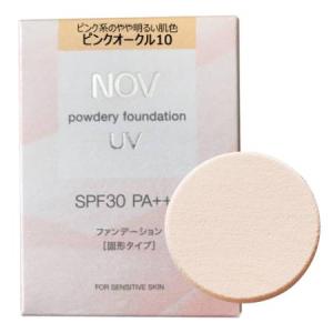 送料込 3個セット メイクスポンジプレゼントノブ パウダリーファンデーションUV PO10＜レフィルのみ＞(12g)＜4934651524089＞｜bi-sai-y