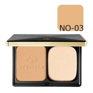 店長一押し 高級コットン付き ノエビア スペチアーレ リフィール ケース 13g No 03 グロウコンパクト 交換無料