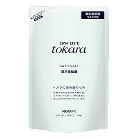 送料込 ノエビア トカラの海の薬用美肌湯 リフィール(つめかえ用)(700g)【医薬部外品】