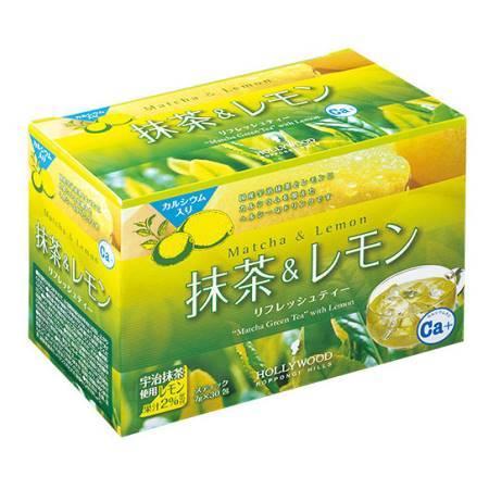 ★送料込★ハリウッド 抹茶＆レモン(7g×30包)